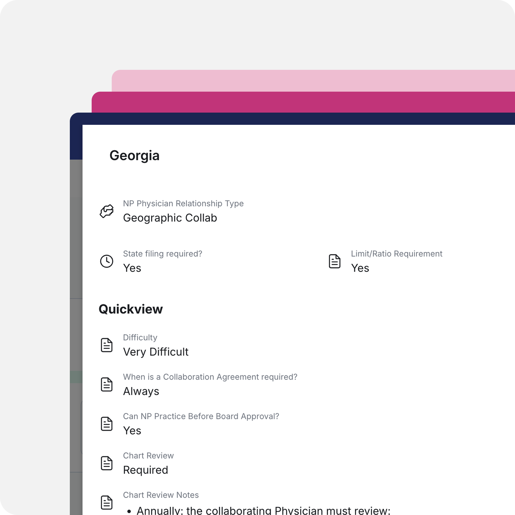 Zivian Regulatory Intelligence - Georgia NP Regulations