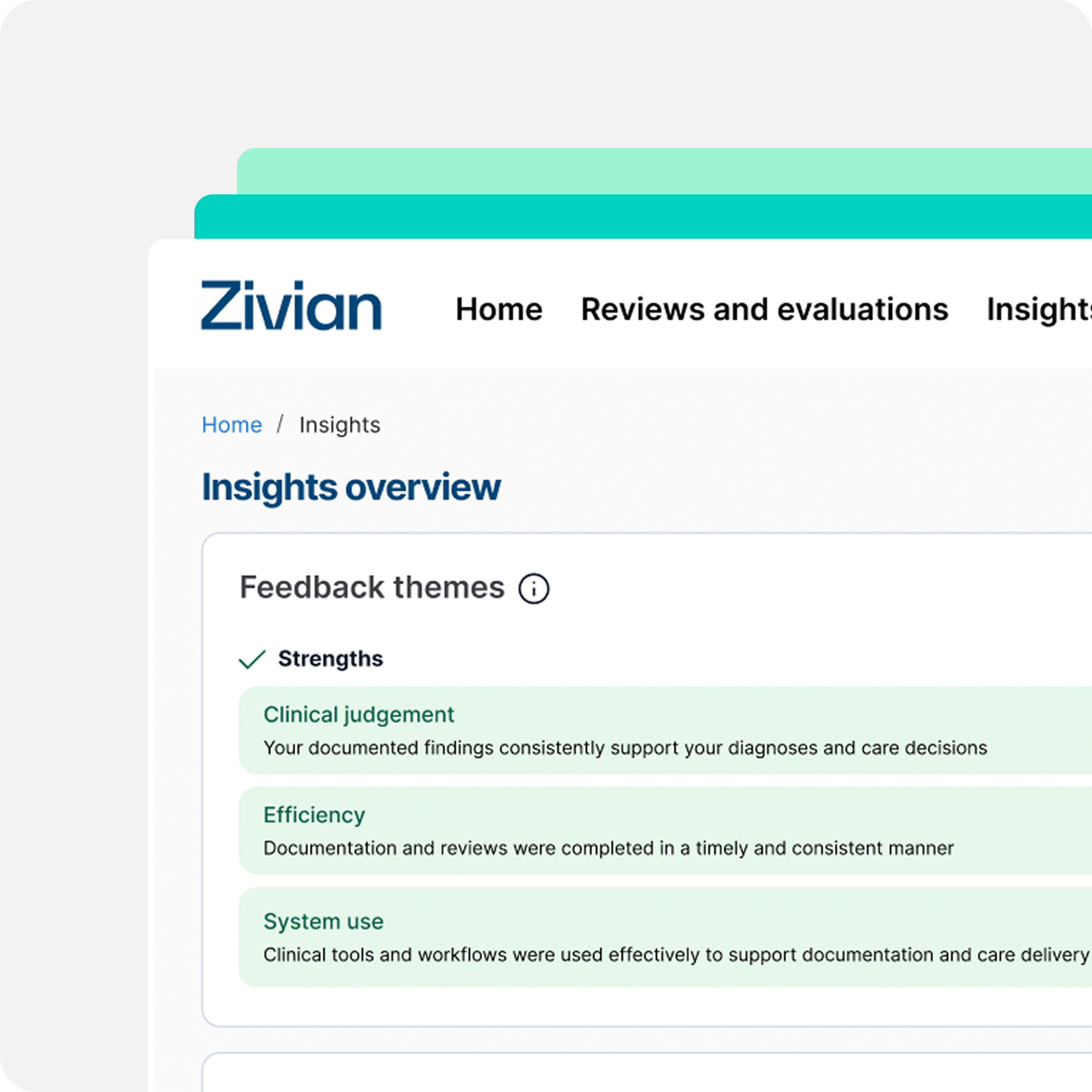 Elevate insights dashboard